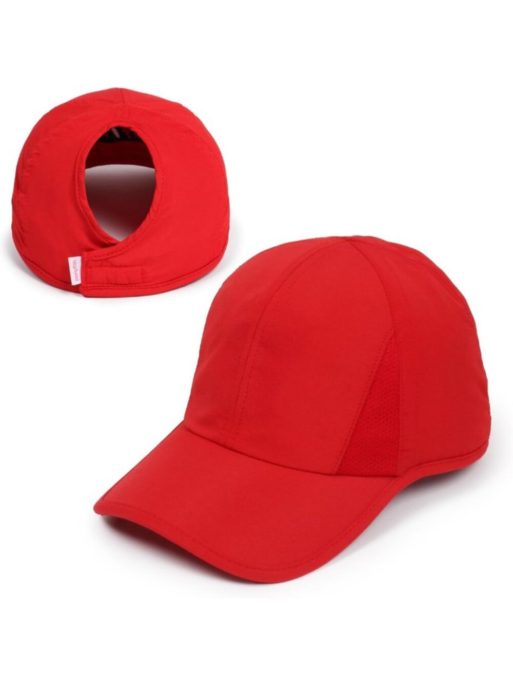 Stylish Women's Open Back Ponytail Baseball Cap for Active Lifestyle, Sports